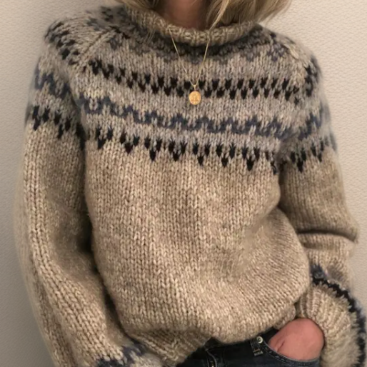 Karen | Vintage Islandstrikpullover